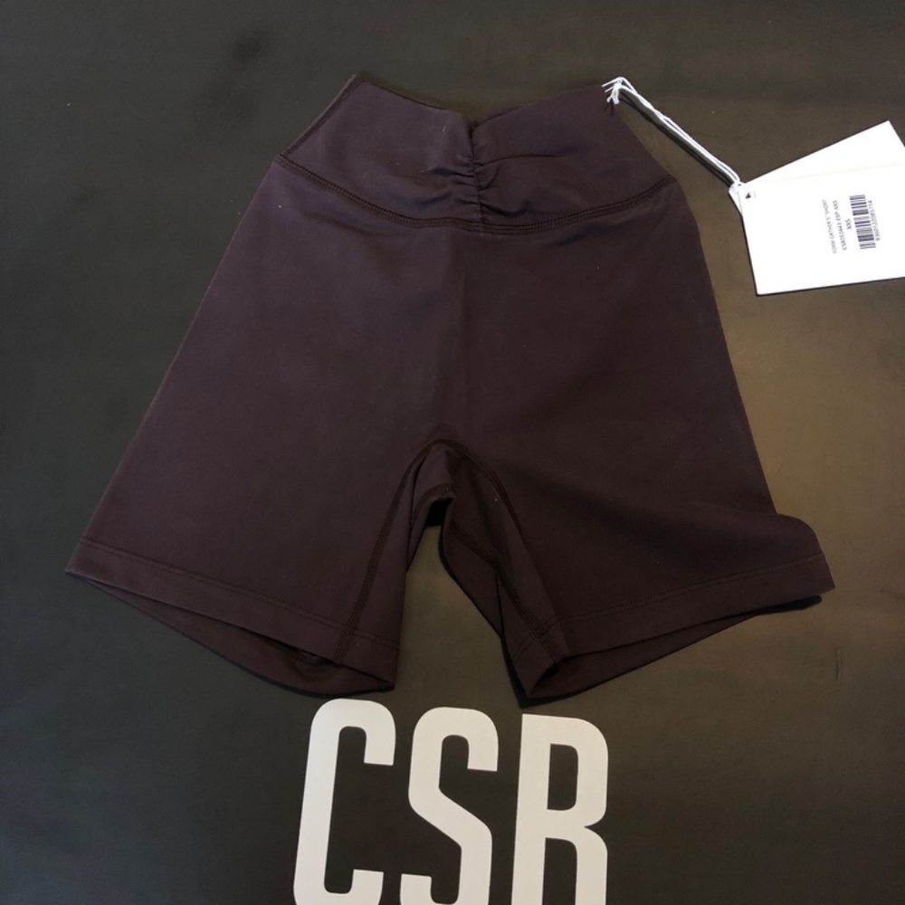 Crop Shop Boutique Form Gather Waist Shorts 5" View 4